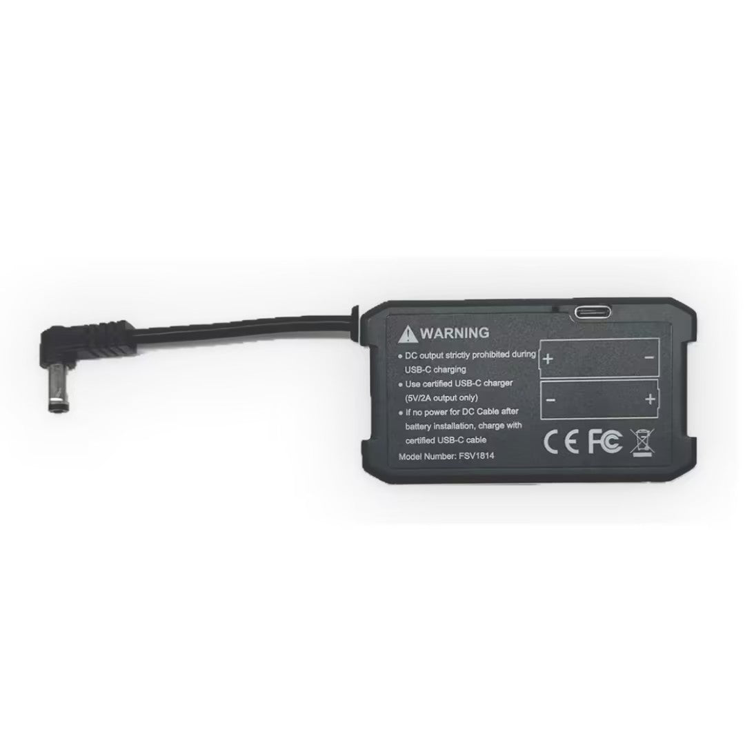 Fatshark battery case with type-c charge in
