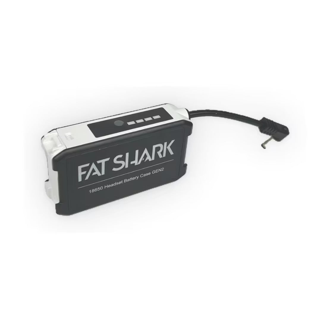 Fatshark battery case with type-c charge in